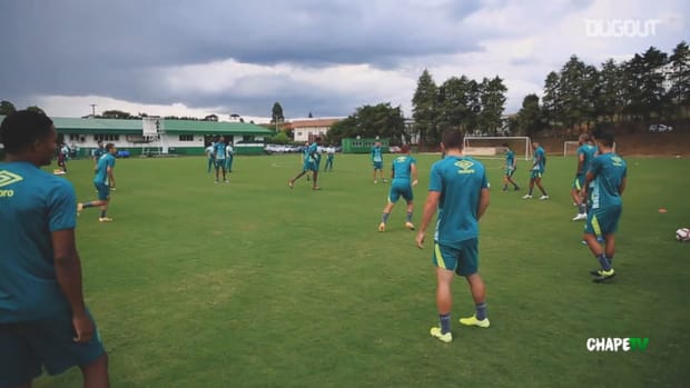Chapecoense's training session ahead of Criciúma clash
